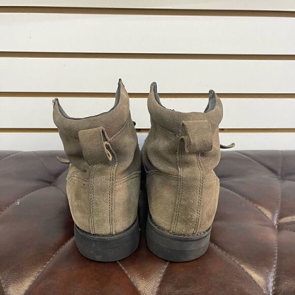 Polo Ralph Lauren Mcalton Boots 11571 Gray Suede Zip Lace up Men's Size 13 D - Picture 4 of 8